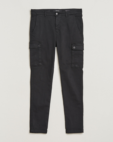 Replay Eco-Leather Pants Black | Dressinn