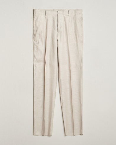 Leisure fit trousers with pleats (232ME226L00HC00306) for Man | Brunello  Cucinelli