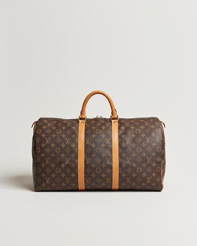 Louis Vuitton Pre Owned Keepall 55 Bag Monogram at CareOfCarl