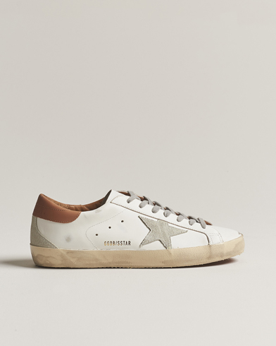 Golden Goose Deluxe Brand Super-Star Sneakers White/Brown at