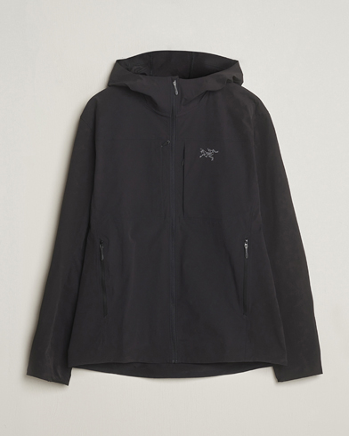 Arc'teryx Gamma Lightweight Softshell Hooded Jacket Black at