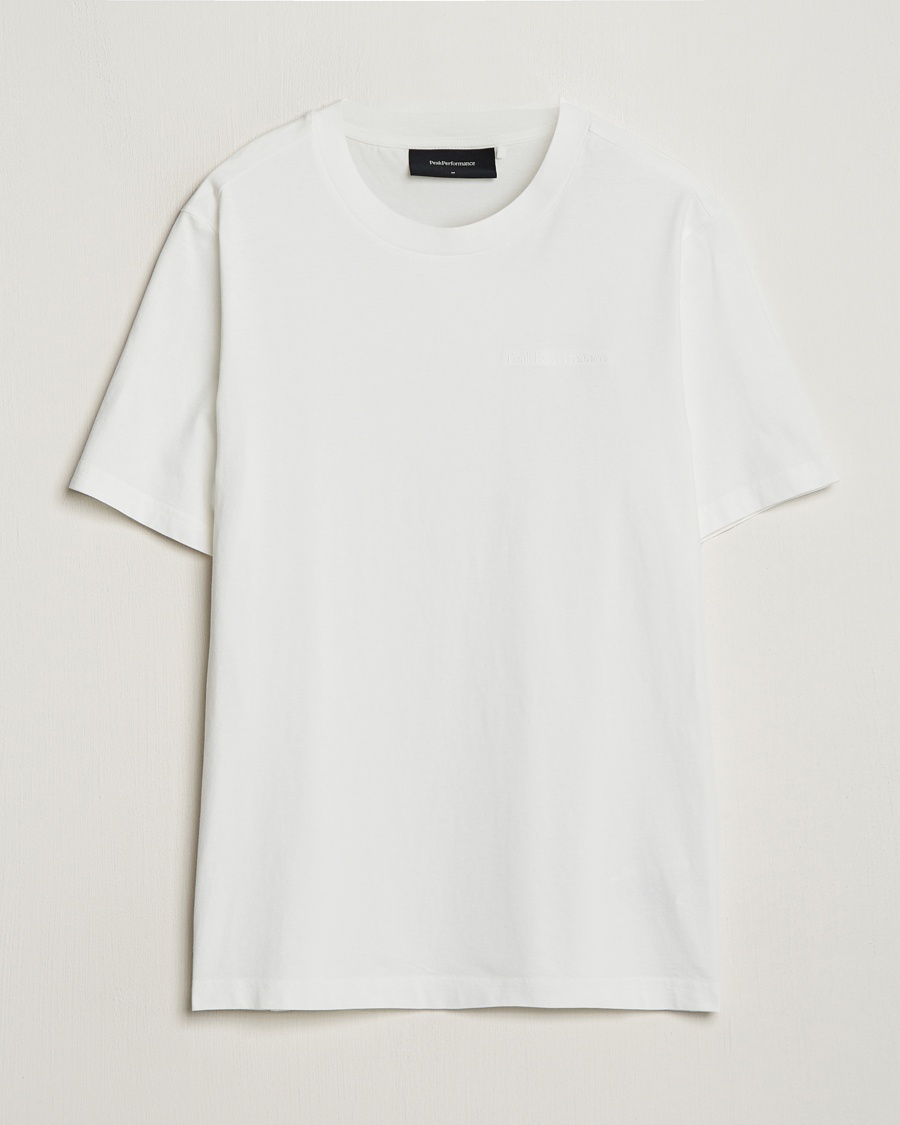 Peak Performance Original Crew Neck T-Shirt Off White – White