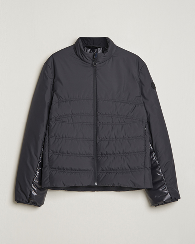 Moncler Berriat Biker Down Jacket Black at CareOfCarl.com