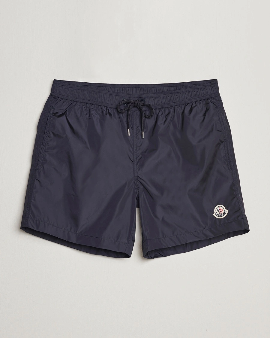 Moncler Nylon Swim Shorts Navy – Blue