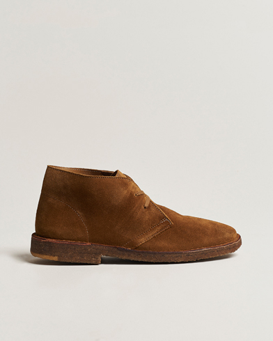 Astorflex Dukeflex Chukka Boot Dark Brown Suede at CareOfCarl