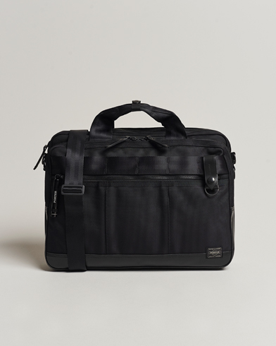 Porter-Yoshida & Co. Heat 2Way Briefcase Black at CareOfCarl.com