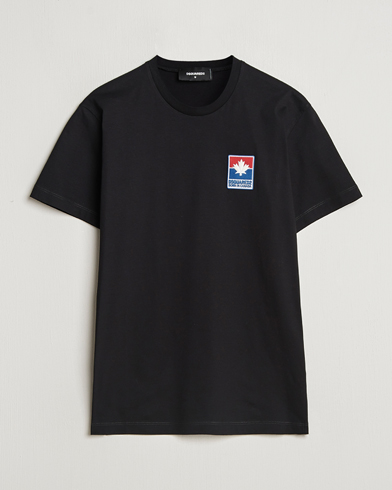 Moncler Reflective Logo T-Shirt Black at CareOfCarl.com