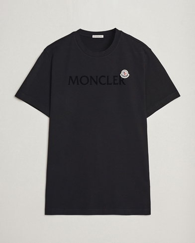 Moncler black tee hotsell