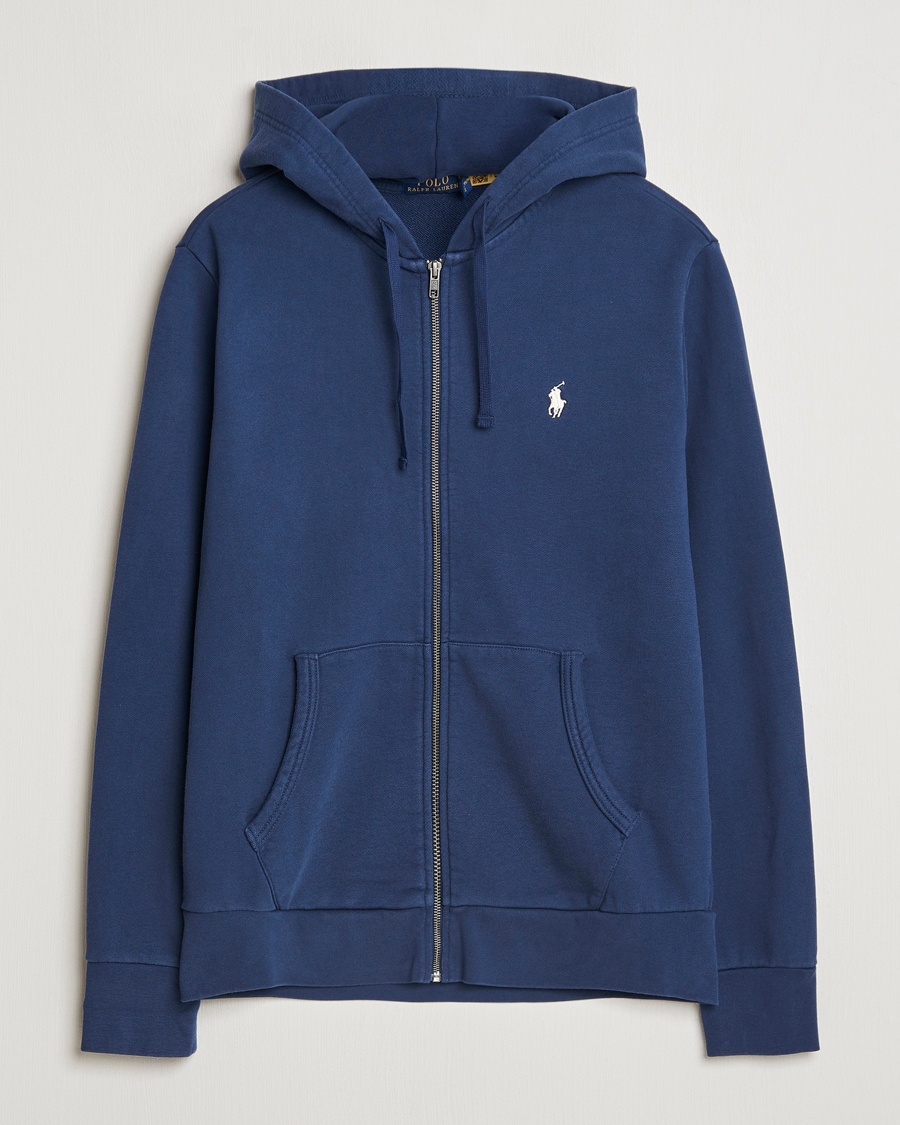 Polo Ralph Lauren Loopback Terry Full-Zip Hoodie Cruise Navy – Blue