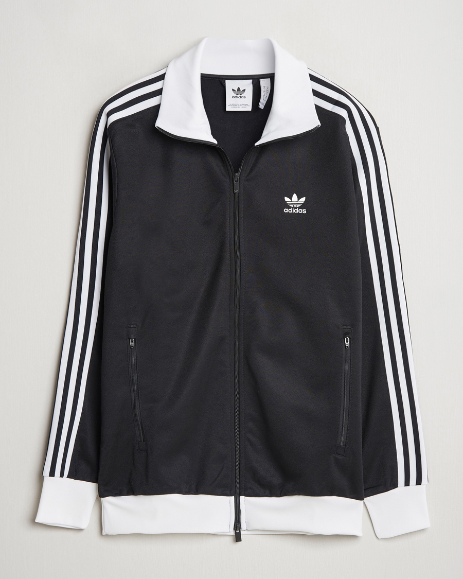 adidas Originals Classic Track Jacket Black – Black