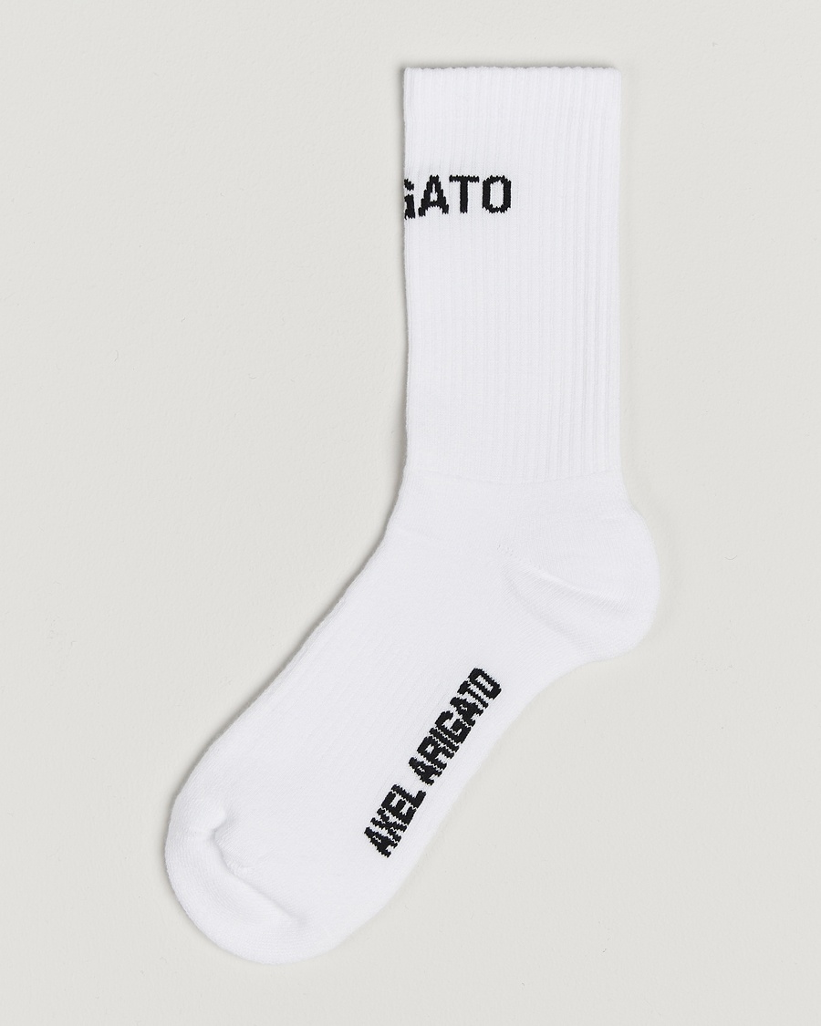 Axel Arigato Logo Tube Sock White – White
