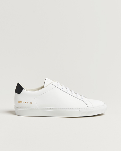 Common projects achilles low sz 43 popular black white leather sneakers