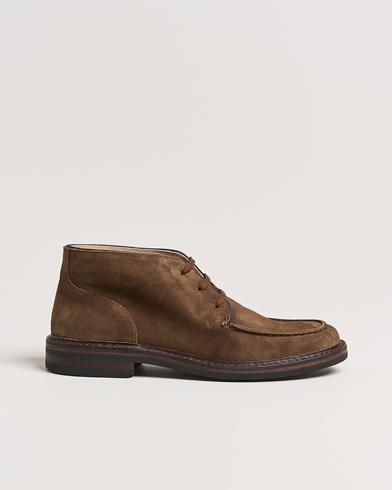  Deukeflex Dainite Chukka Boot Dark Khaki Suede