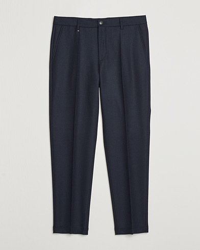  Perin Wool Trousers Dark Blue