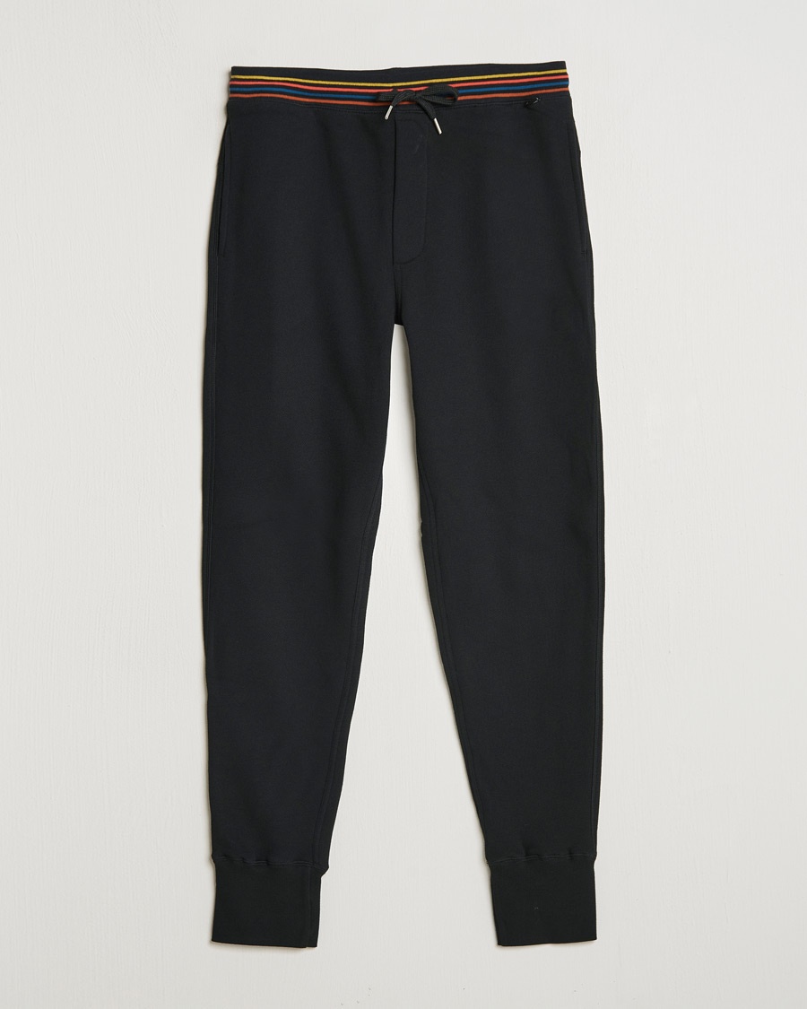 Paul Smith Artist Rib Sweatpants Black – Black