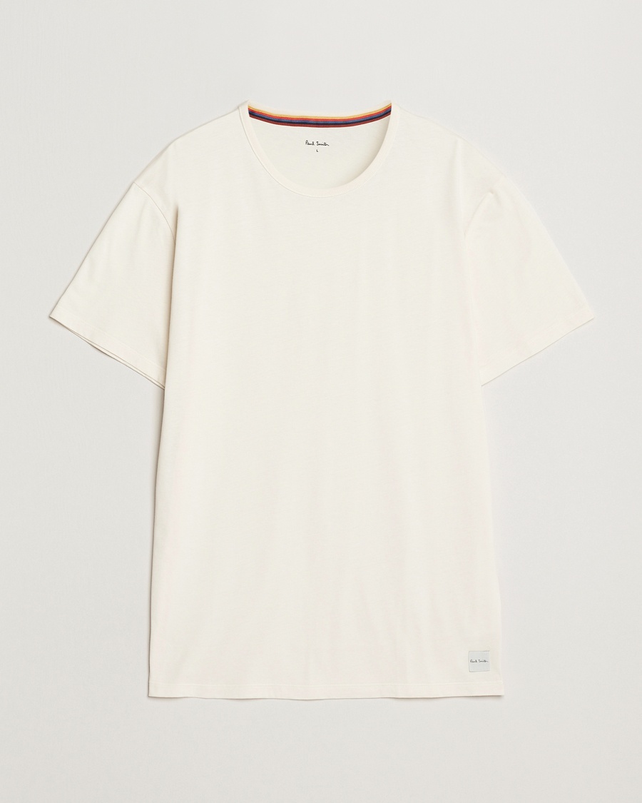 Paul Smith Artist Rib Crew Neck T-Shirt White – White