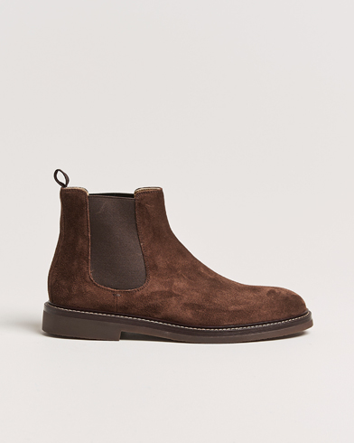  Chelsea Boots Dark Brown Suede