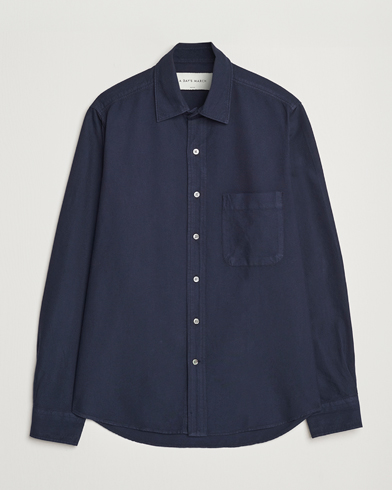  Mason Dyed Oxford Shirt Navy