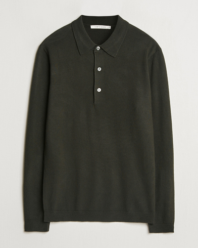  Ambroz Merino Polo Dark Green