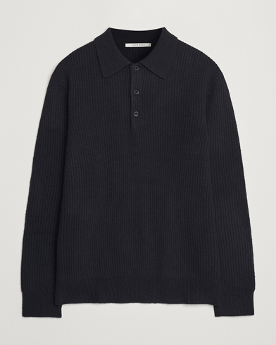  Dover Lambswool Polo Black