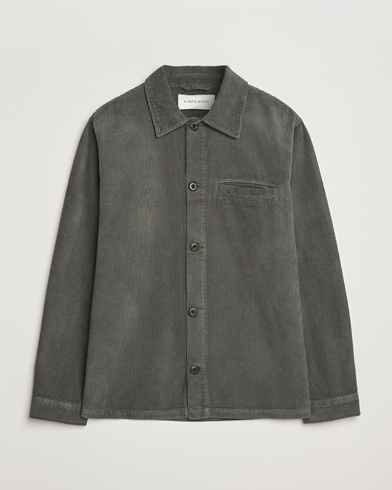  Telford Corduroy Overshirt Olive