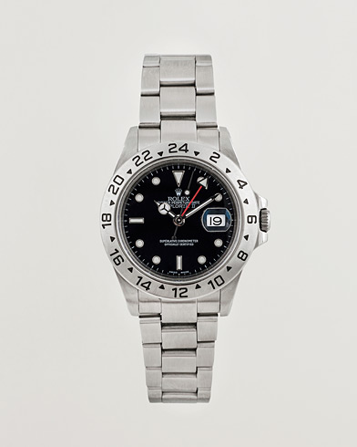 Rolex Pre-Owned Explorer II 16570 Silver at CareOfCarl.com