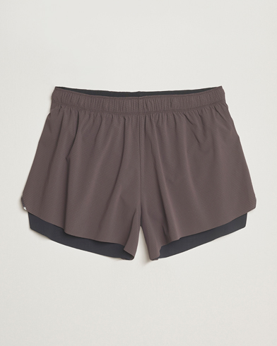 SOAR Running Hot Weather Short Shale/Black – Brown