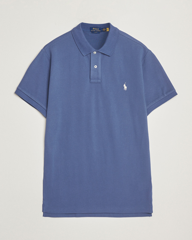 Polo Ralph Lauren Slim Fit Polo Earth Blue – Blue