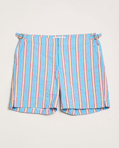 Orlebar Brown Bulldog Deckchair Stripe Swimshorts Blue Multi – Blue