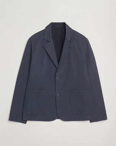 A Day's March Mace Unconstructed Blazer Navy – Blue