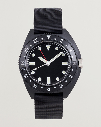 BEAMS PLUS Type-P24 Utility Watch Black – Black