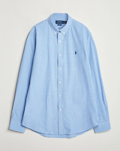 Polo Ralph Lauren Slim Fit Poplin Shirt Blue/Check – Blue