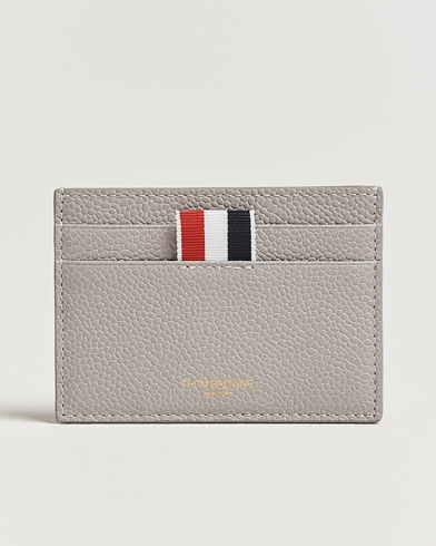 Thom Browne Double Sided Card Holder Light Grey – Grey