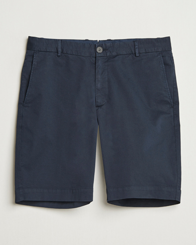 Sunspel Cotton Chino Shorts Navy – Blue