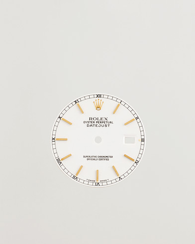 Rolex Pre-Owned Rolex Datejust 5/6 ref G/S – White