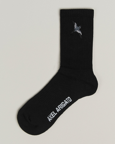 Axel Arigato Bee Bird Tube Sock Black – Black