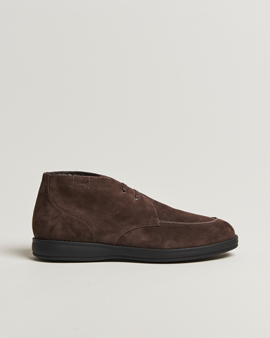 Brioni Journey Desert Boots Brown Suede – Brown