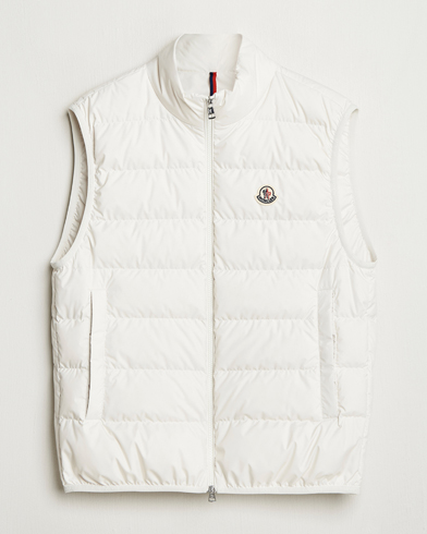 Moncler Contrin Down Vest Off White – White