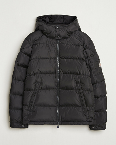 Moncler Maya Jacket Matte Black – Black