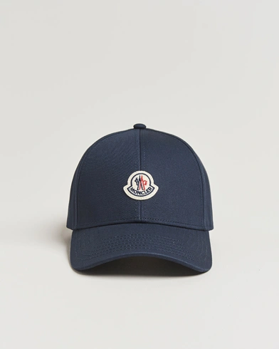 Moncler Logo Baseball Cap Navy – Blue