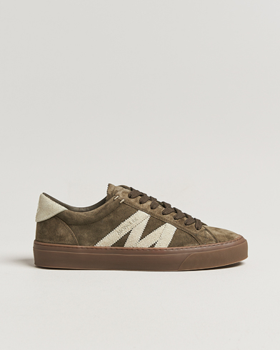 Moncler Monaco Low Top Sneakers Olive – Blue