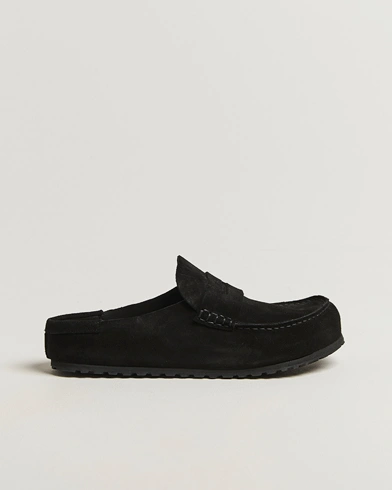 BIRKENSTOCK Naples Black Suede – Black
