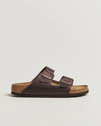 BIRKENSTOCK Woman Arizona Classic Footbed Habana Oiled Leather – Brown