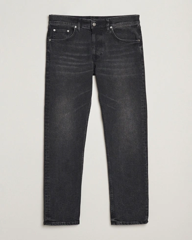 Dondup Icon Regular Fit Jeans Washed Black – Black