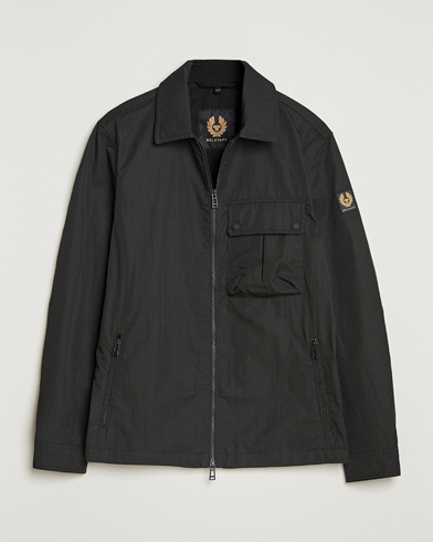 Belstaff Drome Overshirt Black – Black
