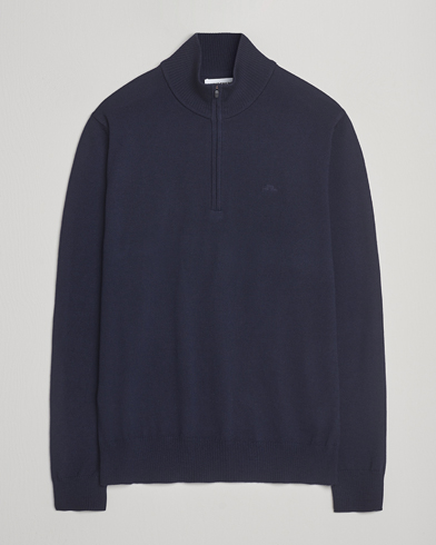 J.Lindeberg Kiyan Merino Half Zip Navy – Blue