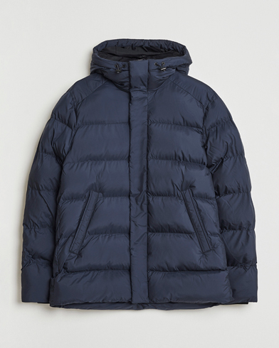 J.Lindeberg Padded Hooded Jacket Navy – Blue