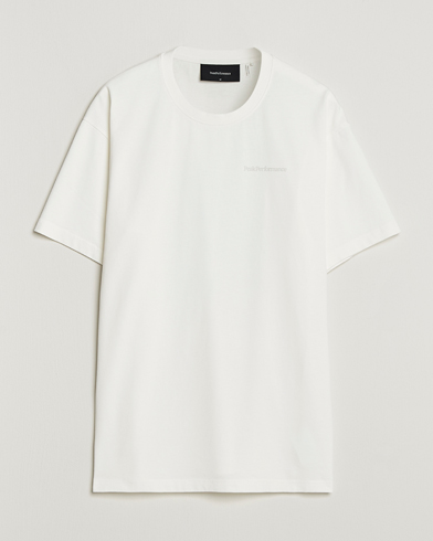 Peak Performance Graphic Crew Neck T-Shirt Off White – White