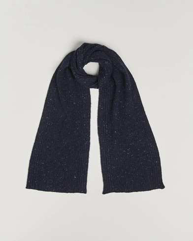 Samsøe Samsøe Nataniel Donegal Scarf Salute Navy – Blue