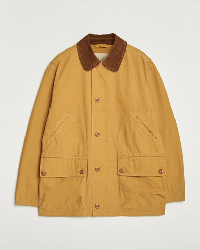 GANT Canvas Field Jacket Peanut Butter – Yellow